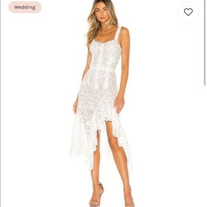 Bronx and Banco lace white dress size XS